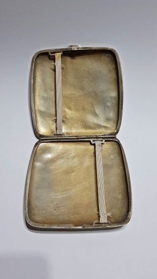 KALEM İŞÇİLİKLİ 800 AYAR GÜMÜŞ SİGARA TABAKASI 