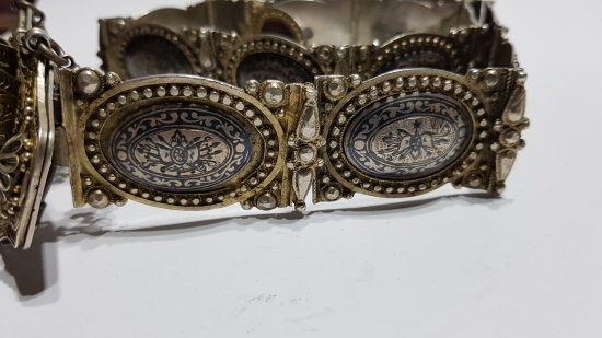 NADİR İSTANBUL İŞİ SAVATLI GÜMÜŞ BÜYÜK BOY KEMER