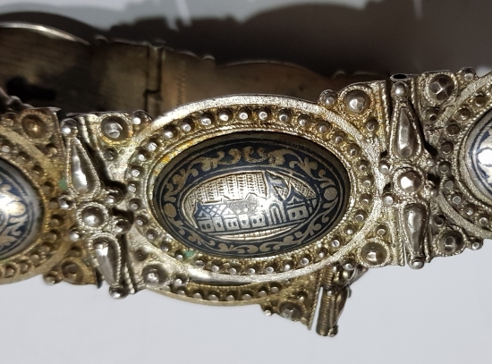 NADİR İSTANBUL İŞİ SAVATLI GÜMÜŞ BÜYÜK BOY KEMER